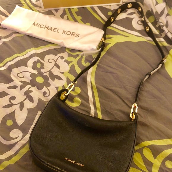Michael Kors Handbags - Michael Kors black leather handbag - BRAND NEW